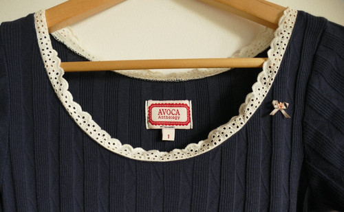Avoca anthology navy top - anthology,