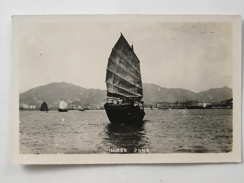 Chinese junk boat sailing - boat,