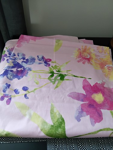 Double duvet cover - duvet, pink