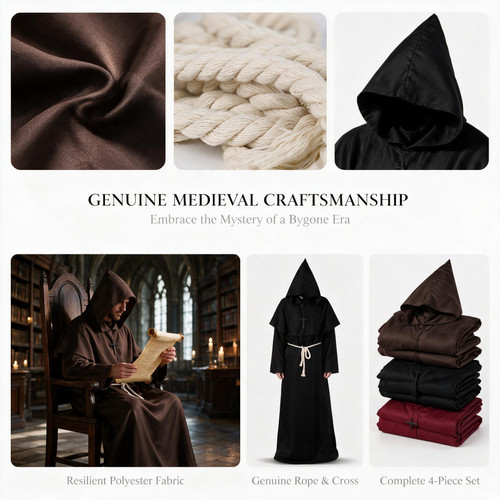 Adult halloween friar medieval - adult,