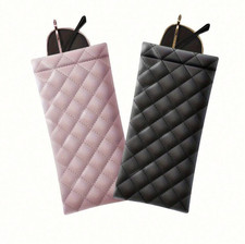 2Pcs GLASSES CASE POUCH PU