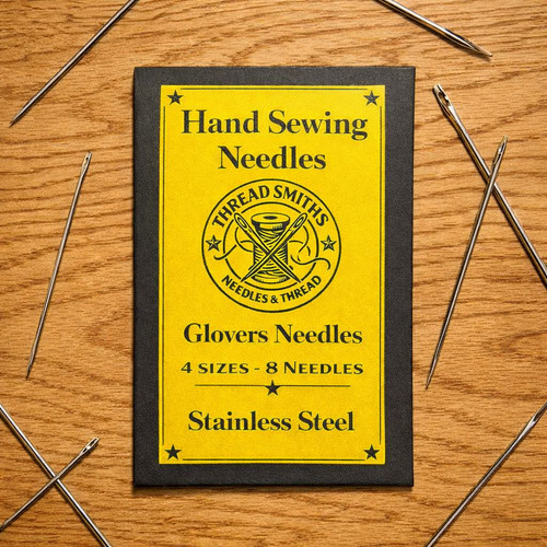 Leather hand sewing - hand,