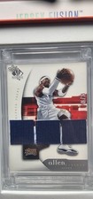 Allen Iverson 76ers Jersey Fusion Triple Patch /75