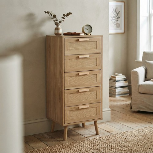 Elegant rattan chest - rattan, of