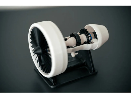 Jet engine inside model - engine,