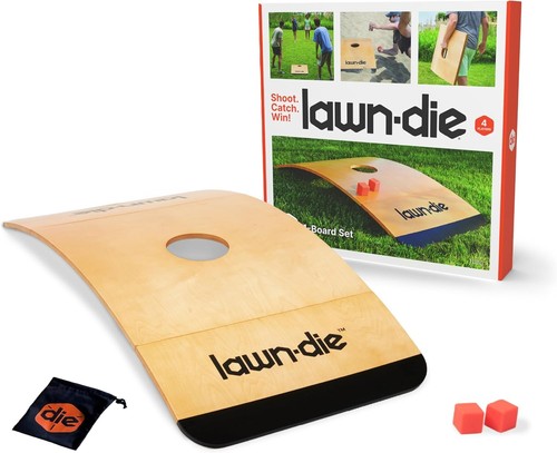 Lawn die outdoor toss game - die, –