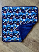 Maxomorra Ocean Blanket, Velour Backed
