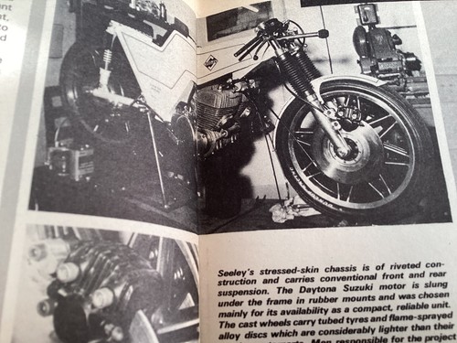 Seeley monocoque daytona - seeley,