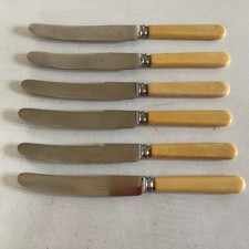 Vintage Set 6 x Faux Bone
