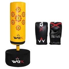 WARX Kids/Junior Boxing FREE STANDING Punch bag Set Freestanding Bag + Gloves