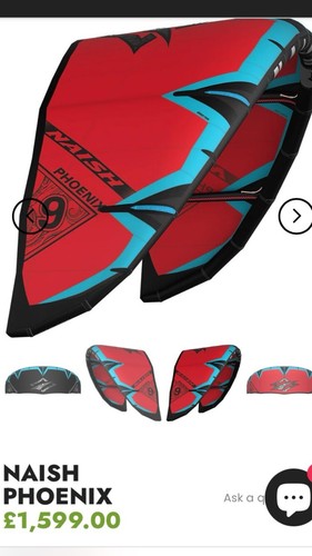 Kitesurfing kite naish - kite,