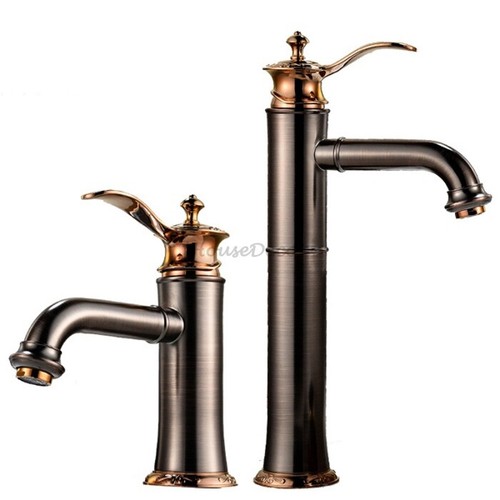 Retro bronze bathroom single - retro,