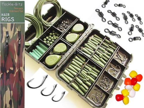 Green fishing tackle box - box, set