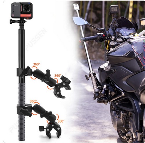 Motorcycle invisible selfie - motorcycle,