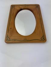 Hand decorated pine frame - decorated,