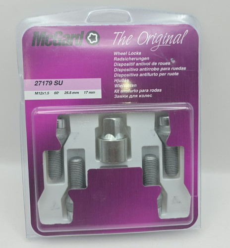 Mcgard locking wheel - bolts,