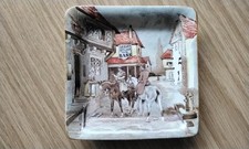 Vintage Bass Brewery Ashtray Great Stuff This Bass  Gentlemen on Horses