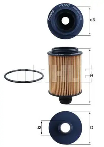 Oil filter insert - oil,