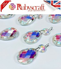 Pack Of 3 AB Crystal Faceted