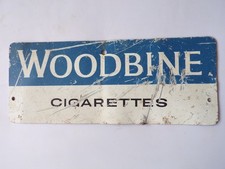 WOODBINE CIGARETTES METAL