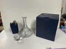 Vintage Lead Crystal Ships
