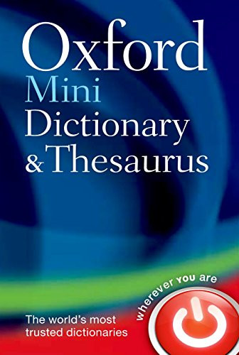 Oxford mini dictionary and - dictionary,