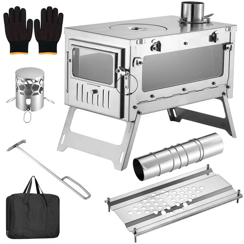 Folding wood burning stove - wood,