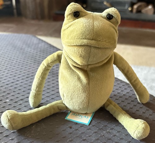 Jellycat little fergus frog - little,