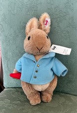 Steiff Peter Rabbit 150th Anniversary Edition 26cm (690051) (no shoes or box)