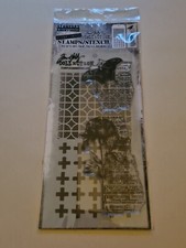TIM HOLTZ CLEAR STAMPS/STENCIL