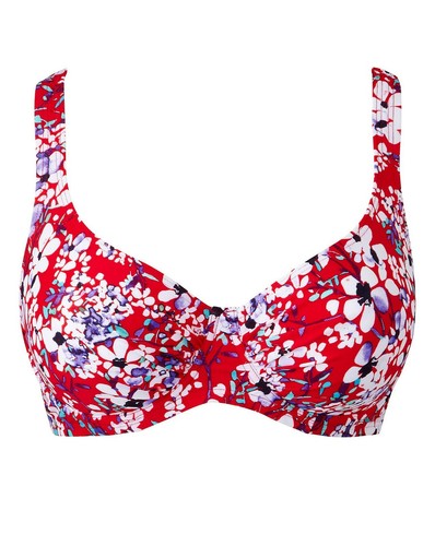 Magisculpt red floral - magisculpt, bikini