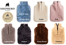 Shepherd of Sweden Kerri Sheepskin Luxury Hot Water Bottle Cover (1.5L capacity)
