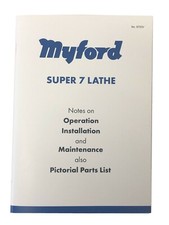New Original Myford Super 7