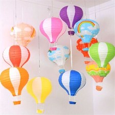 Rainbow Hot Air Balloon Paper