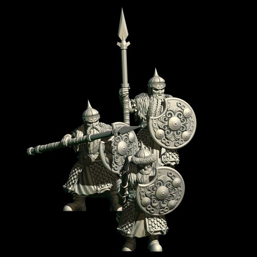 Eastern dwarf warriors kzk - dwarf,