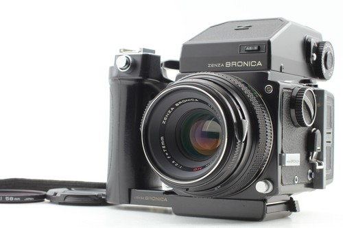 Near mint bronica etr - bronica, 6x4.5