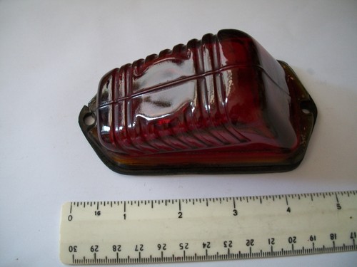 Vintage rear tail light cover - vintage,