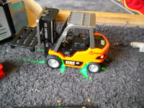 Fork lift truck plus - truck,