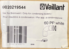 Vaillant 87° Elbow Plume Bend