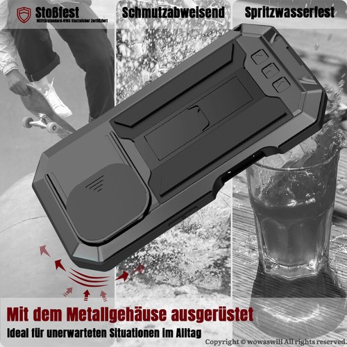 Metal case slide - case, camera
