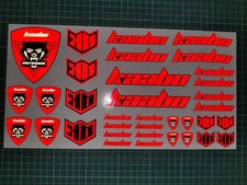 Kaabo Wolf Warrior GT reflective stickers for electric scooter