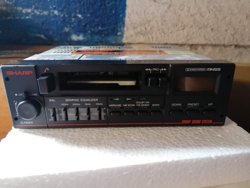 Vintage car radio cassette - car,