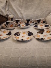 Gaudy Welsh Cups, Saucers and