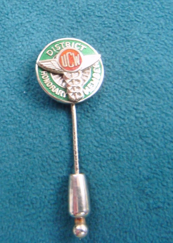 925 silver enamel badge - , 1979