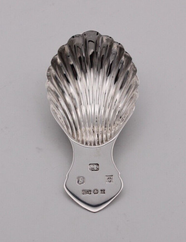 Sterling silver caddy spoon - sterling,