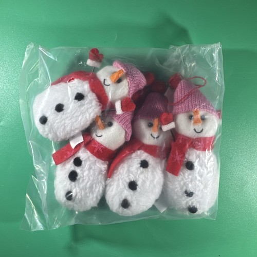 Set snowman ornaments - set, 4