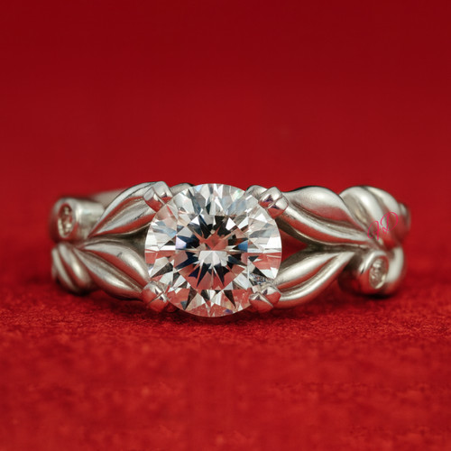 Platinum diamond ring lab - platinum,