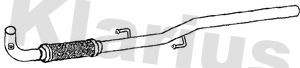 Exhaust pipe fits - exhaust, fabia