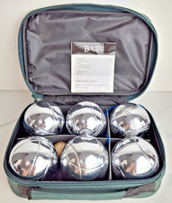 Set Of Six Metal Boules 2-6