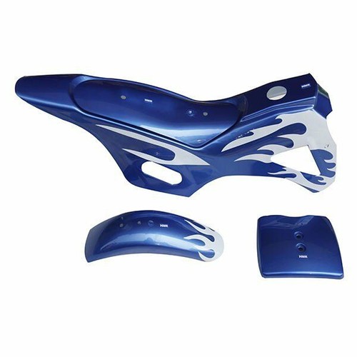 Fairing set blue - mini, cross